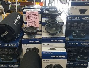 Alpine W12S4 Subwoofers and SWT-12S4 Woofer