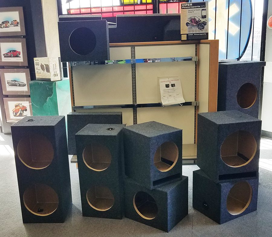 Ported and Sealed Subwoofer Enclosures at Sounds Good To Me Car Auto Electronics in Tempe, Arizona