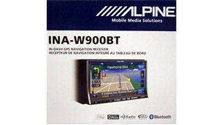 Alpine's ina-w900bt double din head unit